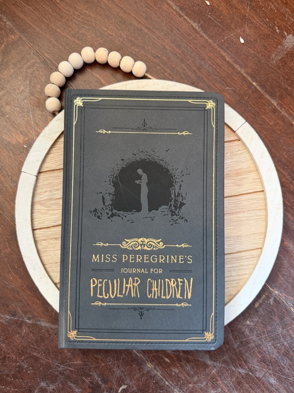 Miss Peregrine's Journal for Peculiar Children Hardcover Journal - Black & Gold